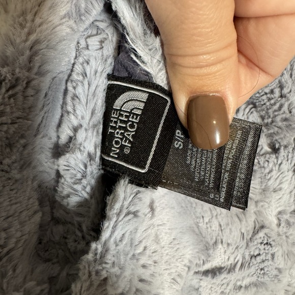 The North Face Reversible Quilted Fleece Vest Womens Small Purple Mossbud Swirl - Picture 5 of 13